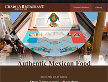 Tablet Screenshot of chapalacafe.com